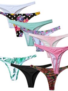 อัลตร้า เซ็กซี่ ต่ํา เอว สูง ยืดได้ T-shape Brazilian ชุดบิกินี ผู้หญิง ว่ายน้ํา กางเกงชั้นในหญิง สีดำ ชิ้นเดียวขนาดใหญ่พิเศษ ชุดว่ายน้ำ