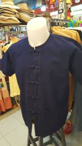 เสื้อม่อฮ่อม หม้อห้อม100%ผ้านิ่มสวมใส่สบาย มีหลายขนาด