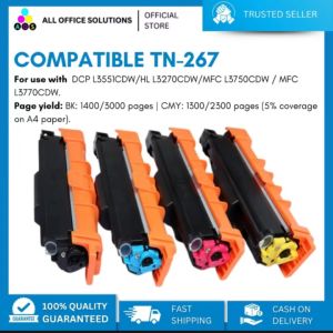 AOS Compatible TN267 High Yield Toner Compatible with HL-L3230CDN HL-L3270CD DCP-L3551CDW