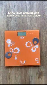 GEA Timbangan Digital Body Fat GEA EF854HR: Masa Otot & Kalori