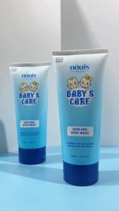 Nouis Skin Babys Care Face and Body Cream & Sabun Rambut dan Tubuh untuk Bayi