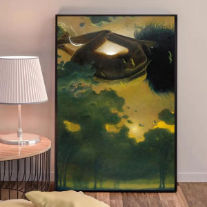 Kayou | Surreal Fantasy Portrait Mountain Oil Painting By Numbers Relaxing Art Hobby Home Wall Art Without Frame