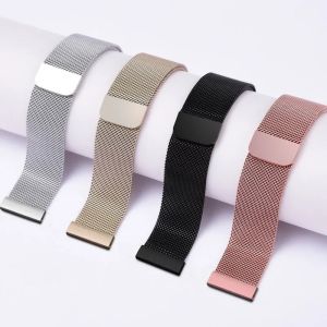 Jansin | Milanese Loop for Samsung Galaxy Watch 7 6 5 Pro/4/Classic/3/Active 2 Strap 40mm/44mm Bracelet Huawei GT/2/2e/3/4 20mm 22mm Band
