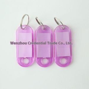 JIULONGZHAO ป้ายสินค้าแฟชั่นพวงกุญแจพลาสติกคริสตัลสีหมายเลขโรงแรมและกระเป๋าเดินทางของโรงแรม