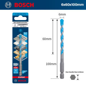 Bosch | Bosch Expert Heavy-Duty All-Surface Drill Bit 5x Precision Anti-Wander Carbide Tip for Hard Surfaces