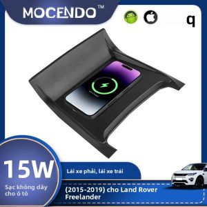 Bộ Sạc Xe Hơi Không Dây 15W Cho Land Rover Discovery Sport 2015-2019 Tấm Sạc Nhanh Giá Đỡ Sạc Điện Thoại Di Động Được Chứng Nhận Qi