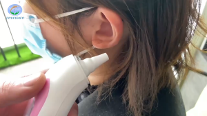 Termometer Tanpa Sentuhan Anak Termometer Bayi Digital yang Akurat Alarm Demam dan Mode Senyap