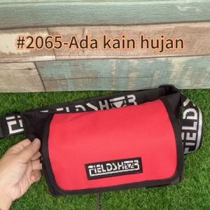 Fieldsheer #2065 MENS WAIST BAG BEG PINGGANG LELAKI POUCH BAG READY STOCK MADE IN MALAYSIA MULTI ZIP BAG BEG PINGGANG BERNIAGA BEG SPORT MOTORSIKAL MOTORCAR BAG RAIN COVER BAG BEG PENUTUP HUJAN