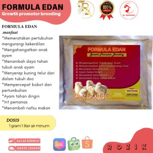 FORMULA EDAN GROWTH PROMOTOR HOT BROODING