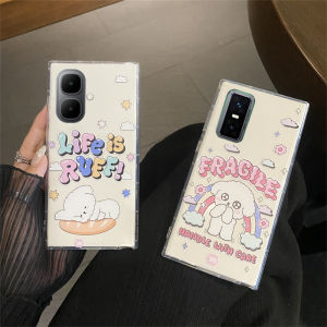 New Casing Infinix Smart 10 Plus Infinix GT 30 Pro 5G Hot Fashion Cute Cartoon Cinnamon Dog Snoopy Phone Case Transparent Anti-fall Soft Back Cover 2025