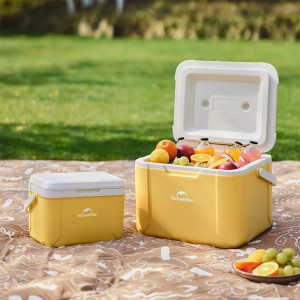 Naturehike multifunction foldable outdoor camping cooler insulated portable Picnic 5L/18L PU cooler box 48 hours