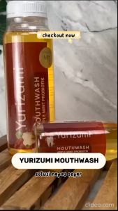 Yurizumi Apple Mint Obat Kumur Probiotik Fresh Mint Mouthwash Perontok Karang Gigi dan Plak