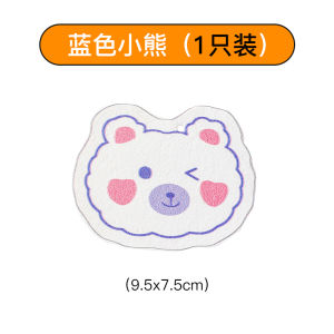 Compressed Wood Pulp Cotton Sponge Kitchen Cleaning Tool Oil Resistant Water Absorbing Pot Scrubber Home Essential