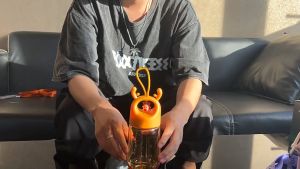 Botol Minum Anak Tali Jinjing Gantungan Boneka Lucu 480 ml KLX 121