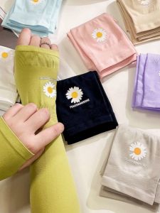 Ice Sleeve Female Sun Protection Ice Silk Student K-style Sun Protection Driving Arm Guard Oversleeve Male UV Protection Internet Celebrity Xuan Ya Summer