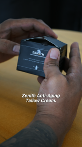 Zenith Anti-Aging Tallow Cream - Repairs Wrinkles & Acne - Night Cream Made For Filipino Men
