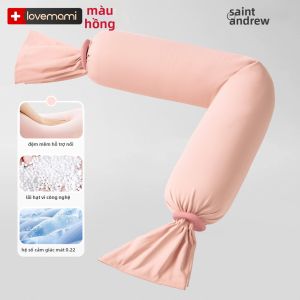 lovemami | Gối Nằm Nghiêng Cho Bé Giảm Giật Mình Hình Kẹo Montessori