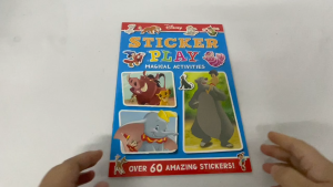 Disney Sticker Play Activity Book With 60 Stickers & Activities For Learning For Kids