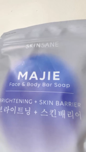 Sabun Skinsane MAJIE Bar Soap 80gr (Biru) Sabun DNA Salmon Skinsane Perawatan Wajah & Badan