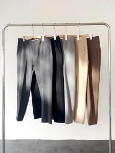 Mens Suit Pants / Korean Style Plus Size Small Feet Suit Pants Mens Formal Pants Seluar Slack Lelaki [801]