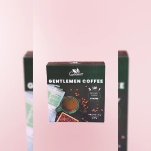 Gentlemen Coffee Goce - Cafe Nam hòa tan 3 trong 1 - 270g (15 gói x 18g)