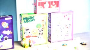 Bộ đồ chơi tự đổ khuôn thạch cao tô tượng thủ công tại nhà