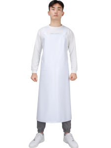 Váy Bảo Hộ Chống Dầu Chống Thấm Nước Dày Có Thể Treo Cổ Cho Nam Và Nữ Dùng Trong Nhà Bếp Và Nhà Hàng