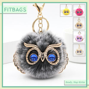 HUMAIRA Pompom Bulu Gantungan Tas Lucu - CC014
