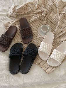 Dép Đi Trong Nhà Mùa Hè Cho Nữ Dép Đi Trong Nhà Thoải Mái Dễ Thương Thường Ngày Đế Bằng PVC Dép Đi Trong Nhà Phong Cách Hàn Quốc