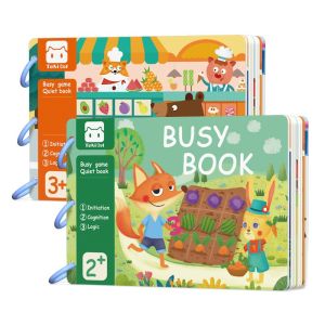 Toddlers Busy Books & Montessori Toys: A Fun Way to Introduce Early Learning Concepts