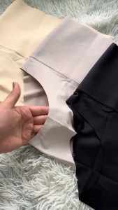 FINETOO High Waist Shapewear Seamless Women Postpartum Body Shaper Abdomen Pants Hip Lift Girdle Body Shaper Slimming Tummy