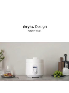 Olayks 3L Electric Smart Pressure Cooker Dual Pot Multifunction Rice Cooker 2 Pot Soup Cooker Porridge Cooker 3L 迷你电压力锅 高压锅 气压锅 多功能电饭锅 电饭煲