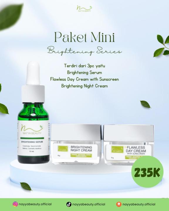 NAY'YA BEAUTY PAKET Mini Brightening Series