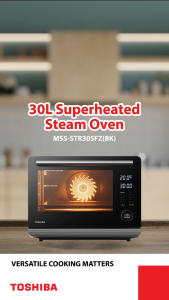 TOSHIBA 30L 1800W Superheated Steam Oven MS5-STR30SFZ(BK) (B)