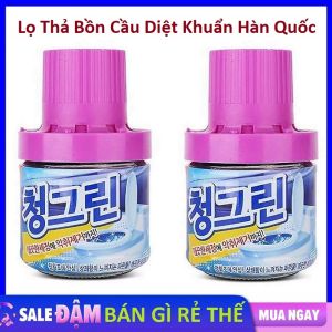 Lọ Thả Bồn Cầu Khử Mùi Hàn Quốc 180G - Chai thả bồn cầu diệt khuẩn tẩy toilet sạch mảng bám khử mùi Hàn Quốc tỏa hương thơm ngát