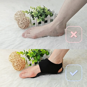 Corrective Half Insoles for Flat Feet and X/O Leg Alignment