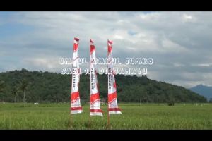 UMBUL UMBUL JUMBO CATUR DIRGAHAYU 4 METER (20PCS)
