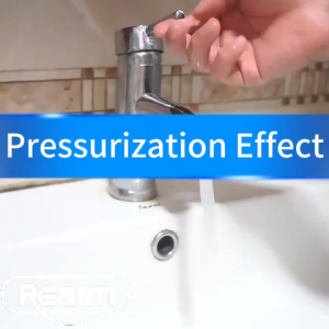 REAIM ปั๊มน้ำอัตโนมัติ เงียบบูสเตอร์ปั๊มน้ำ 100W/150W 220V เครื่องทำน้ำอุ่น ปั๊มส่งน้ำในประเทศ พลังงานแสงอาทิตย์ปั๊มแรงดัน