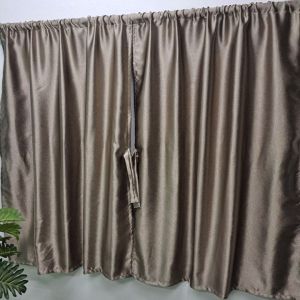 ผ้าม่านสำเร็จรูปเนื้อหนา คละลาย สำหรับหน้าต่าง, สอดลวด, UV