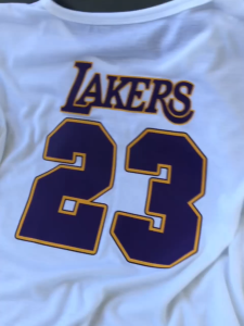 Kaos Oversize Wanita LAKERS 23 Premium Hits