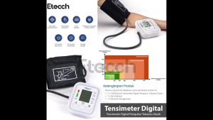 Tensimeter Digital Pengukur Tekanan Darah Bahasa Indonesia
