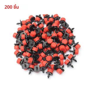 100-500PCS Garden Micro หยดชลประทาน Sprinkler Water Dripper พืชเรือนกระจกรดน้ําอัตโนมัติระบบหัวฉีด Sprayer Sprinkler