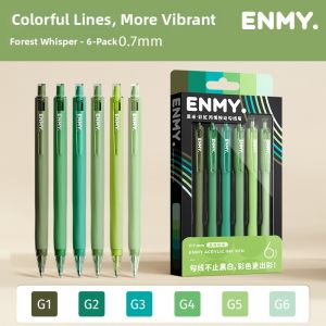 ENMI | Colorful Skin Tone Rainbow Art Drawing Pen Waterproof Quick Drying Ultra Fine