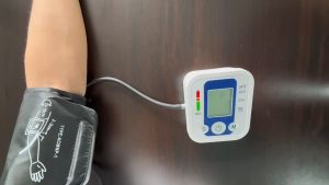 KDA Sphygmomanometer Digital Display Heartbeat Blood Pressure Cuff Measuring Instrument Automatic Intelligent Sphygmomanometer Monitor