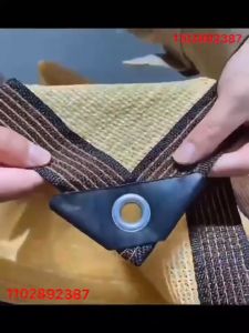 Yellow anti-ultraviolet sunshade net 90% anti-ultraviolet outdoor garden net farm net sun protection net