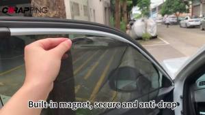 Magnetic Car Sun Shade UV Protection Car Curtain Car Window Sunshade Side Window Summer Protection Window Film Mesh Sun Visor