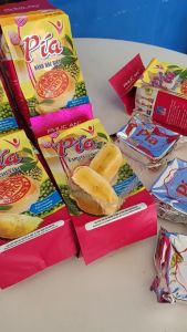 Bánh Pía Phúc An Số 5 (Chay) - Đậu Xanh Sầu Riêng - 250gr/4 bánh /túi