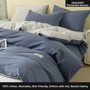 Miniso | Colorwoven Washed Cotton Bedding Set 100% Cotton