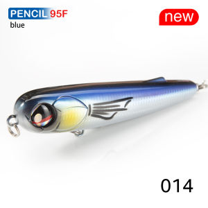 Hunthouse Floating Poppen Pencil Lure Fishing Wobbler WTD 95mm/18g Saltwater Topwater Surface Pesca Stick Bass Walker lw533