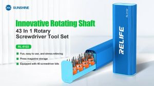 ชุดเครื่องมือไขควงโรตารี่ 43 in 1 ชุดไขควง RELIFE RL-5122